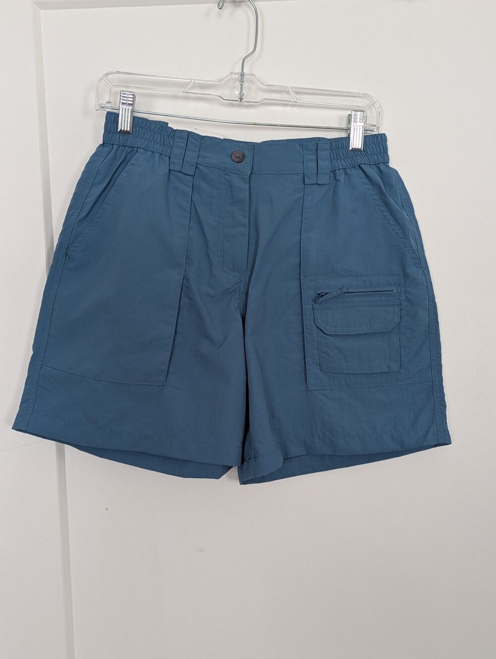 World Wide Sportsman Womens 6 Blue Shorts Stream Challenger Utility Fishing